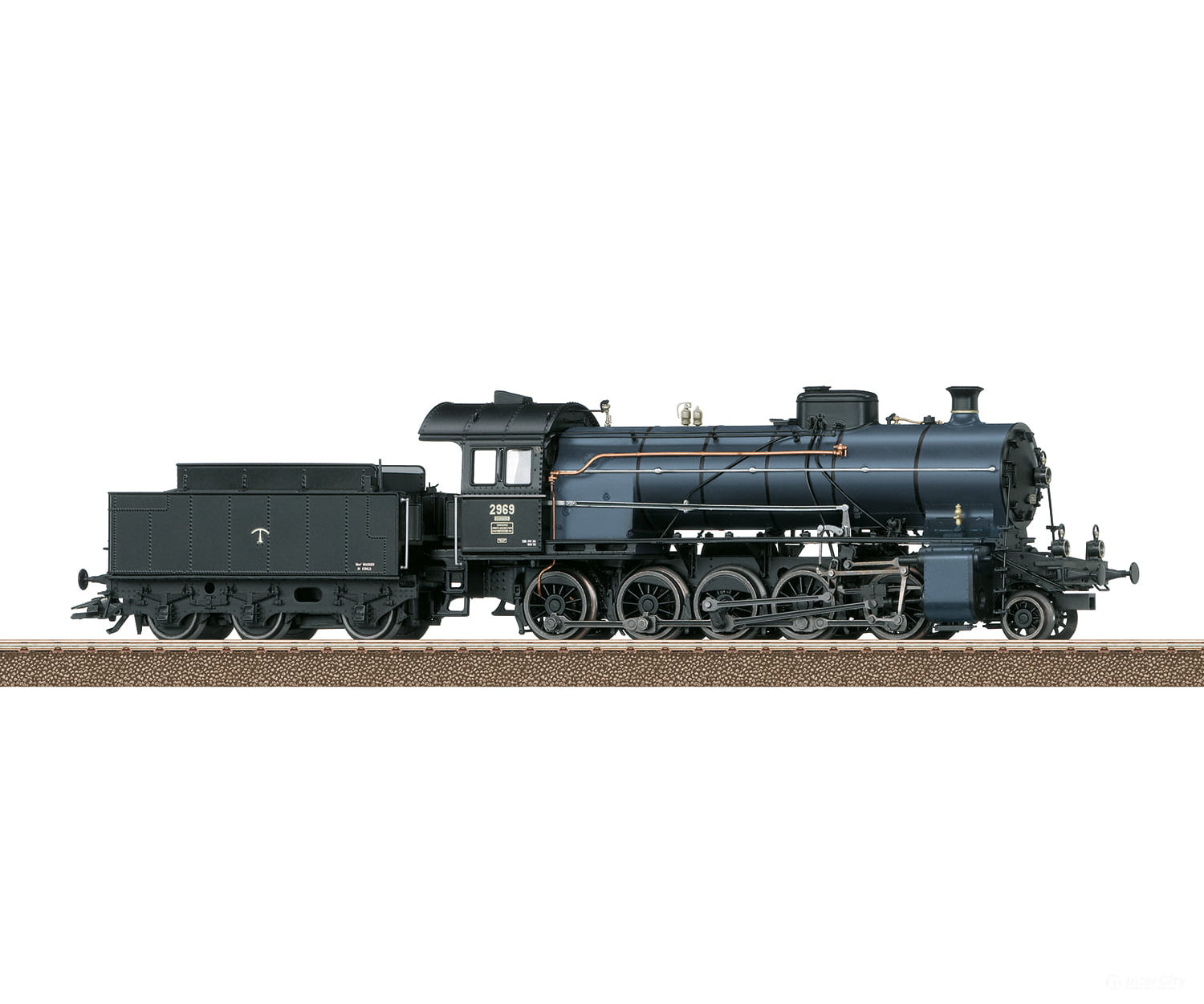 Trix 25254 Ho Class C 5/6 ’Elephant’ Steam Locomotive With A Tender European Locomotives