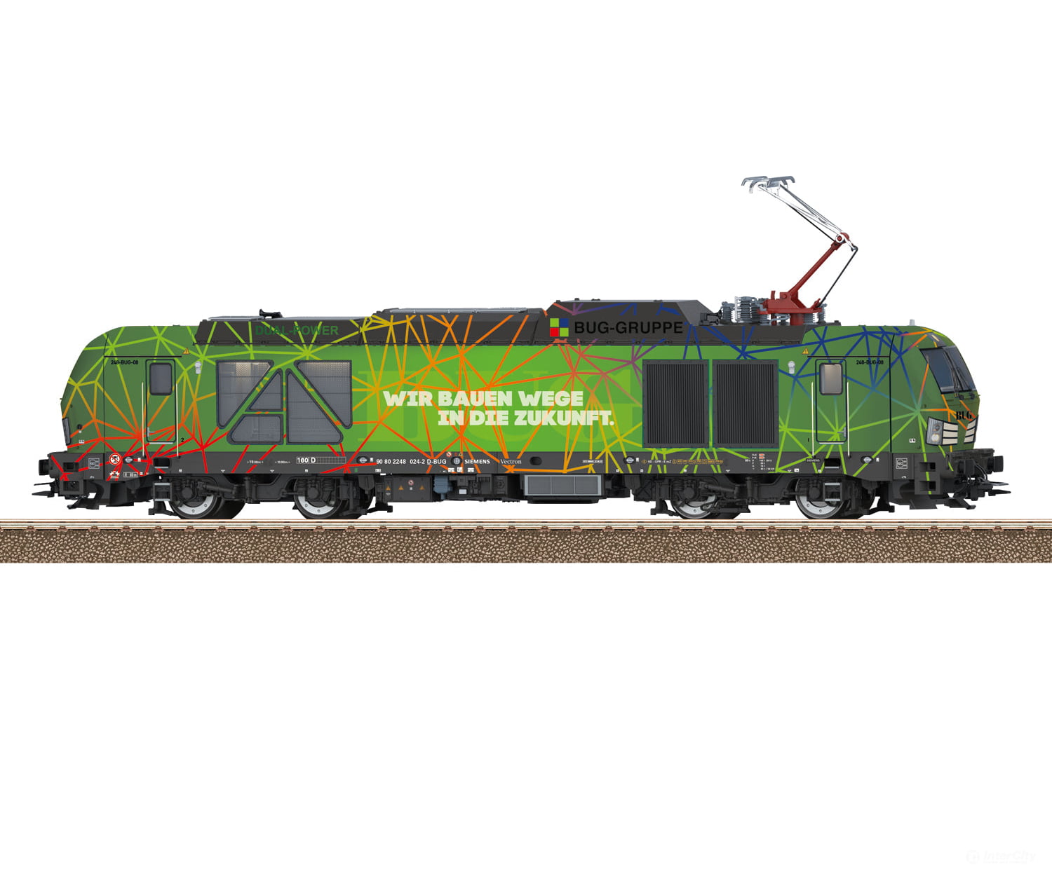 Trix 25295 Ho Bug Class 248 Dual Power Locomotive European Locomotives