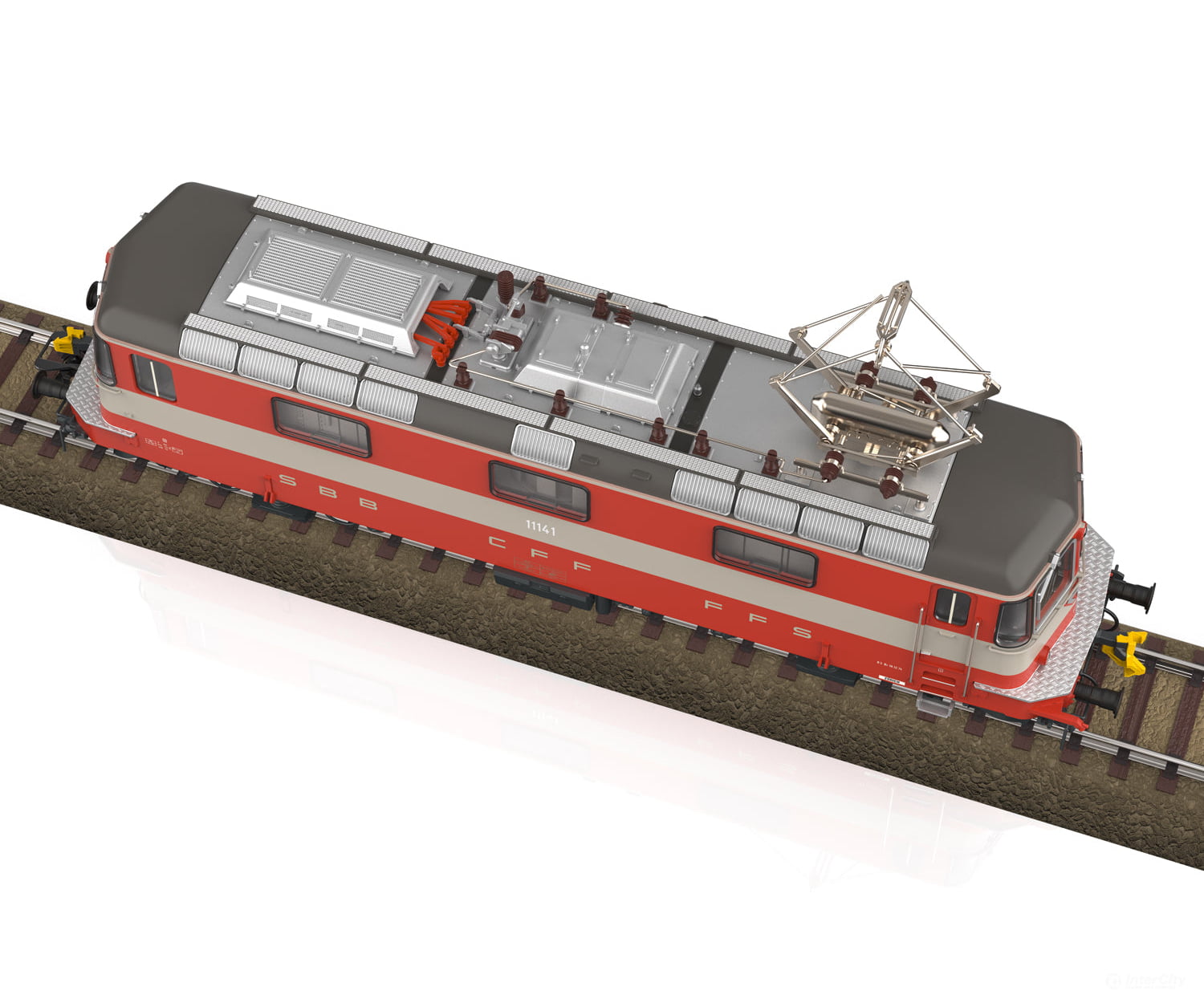Trix 25420 Ho Sbb-Cff-Ffs Class Re 4/4 Ii Electric Locomotive 1St Production Run Mfx Dcc/Sound