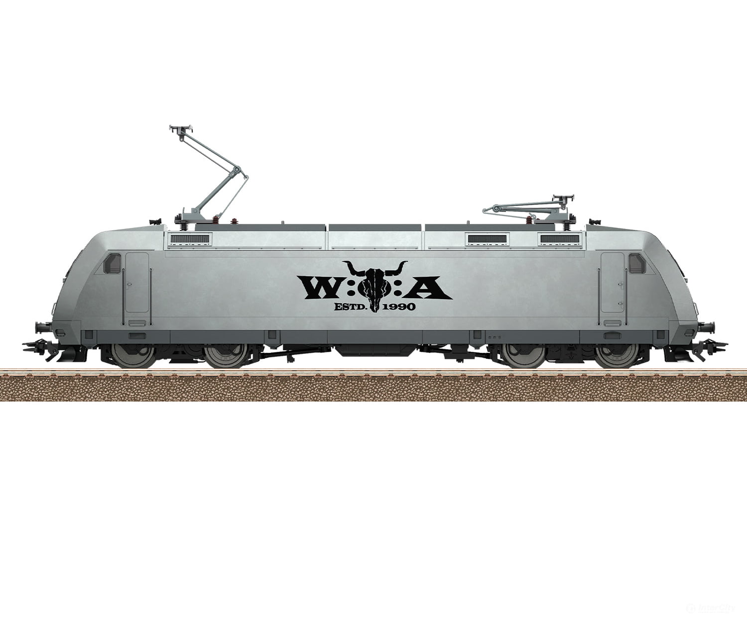 Trix 25475 HO Class 101 Electric Locomotive Raw Metal Edition MFX DCC/Sound - European Locomotives