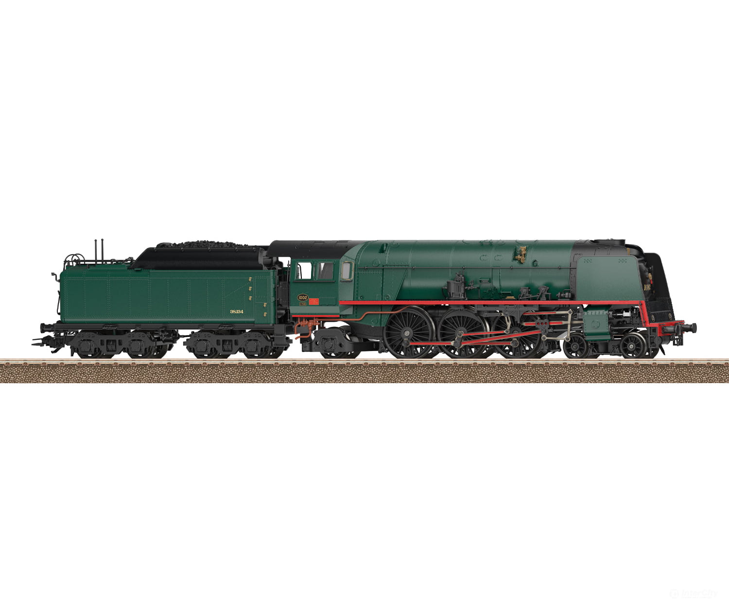 Trix 25481 HO SNCB Class 1 Steam Locomotive MFX DCC/Sound European Locomotives