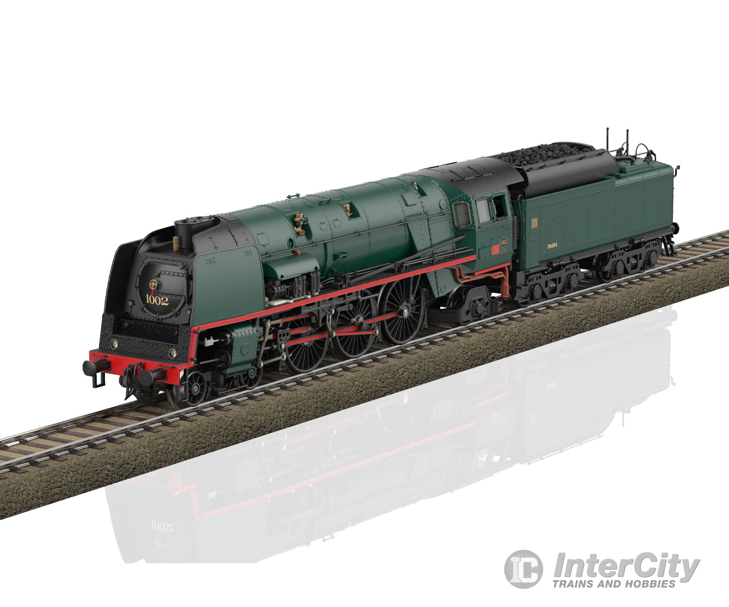 Trix 25481 HO SNCB Class 1 Steam Locomotive MFX DCC/Sound European Locomotives