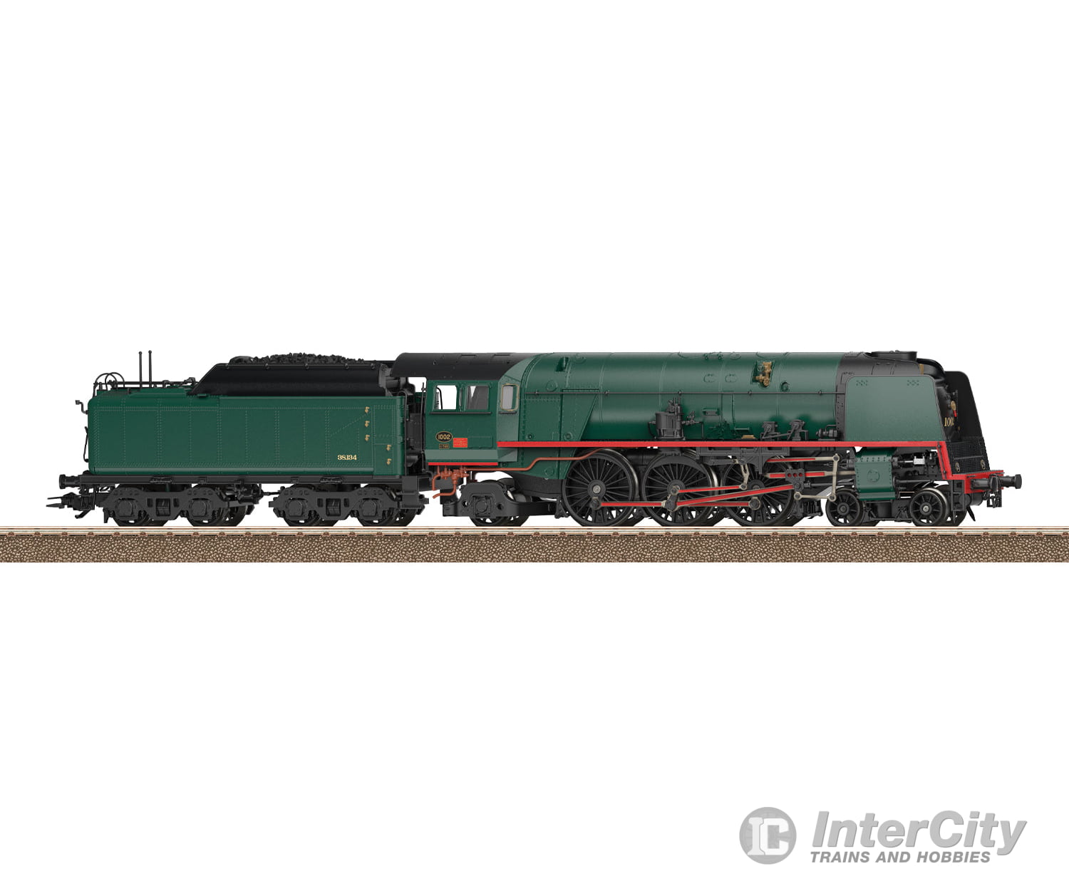 Trix 25481 HO SNCB Class 1 Steam Locomotive MFX DCC/Sound European Locomotives