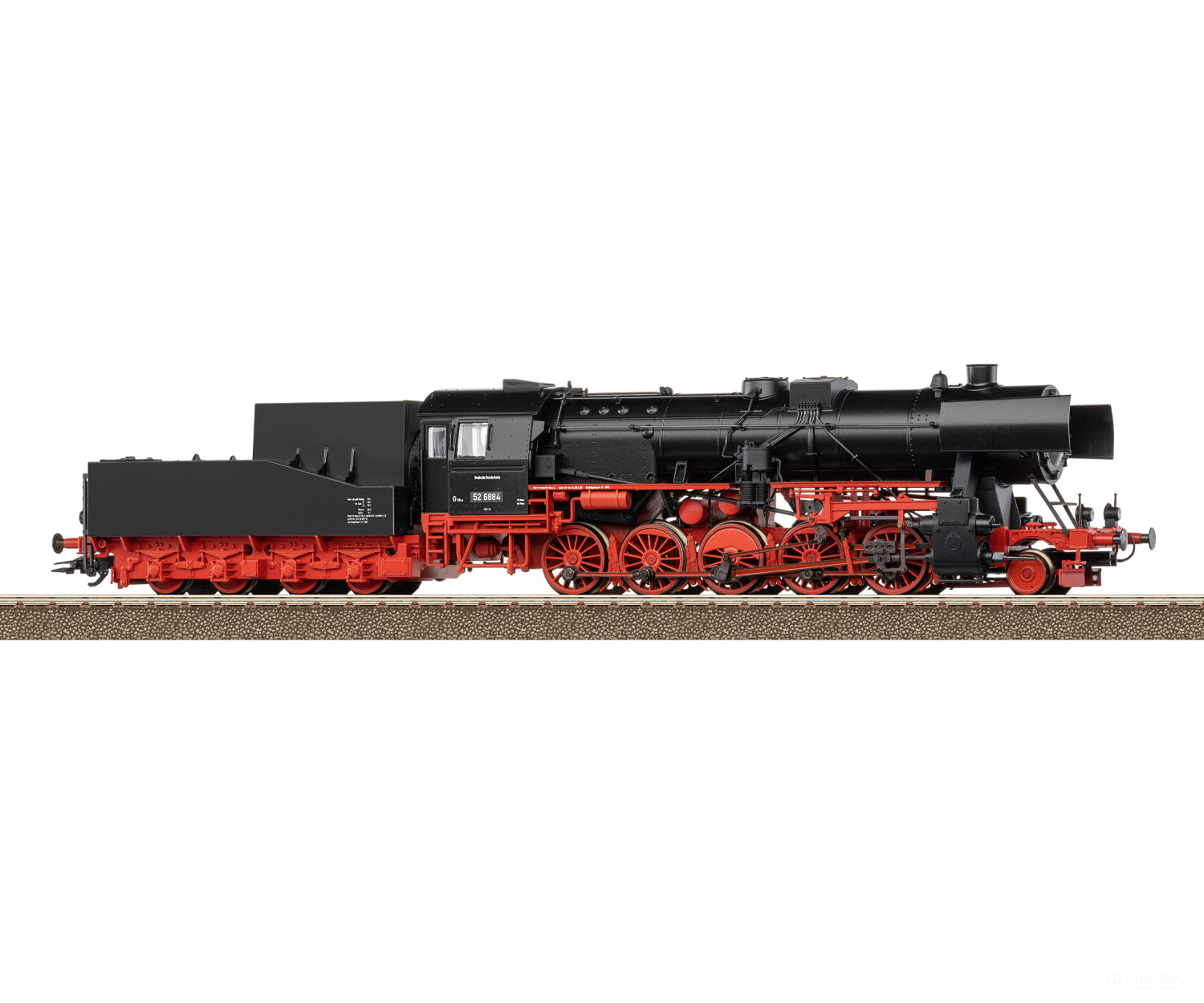 Trix 25535 HO DB Class 52 Steam Locomotive MFX DCC/Sound European Locomotives