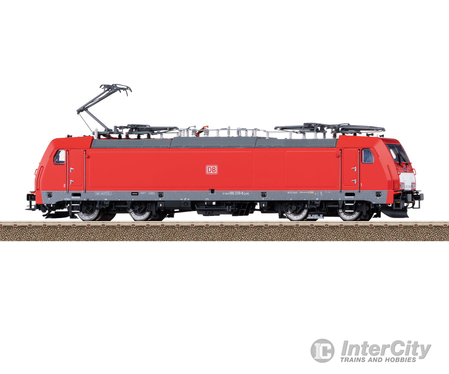 Trix 25800 Ho Db Ag Class 186 Electric Locomotive Mfx Dcc/Sound European Locomotives