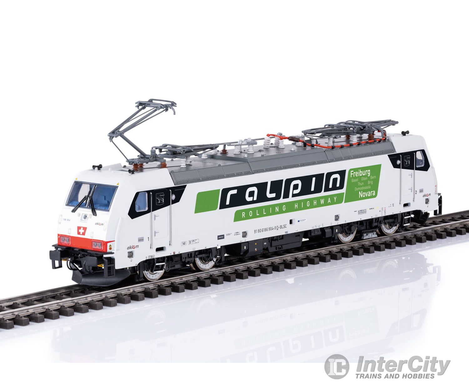 Trix 25801 HO Class 186 Electric Locomotive MFX DCC/Sound European Locomotives