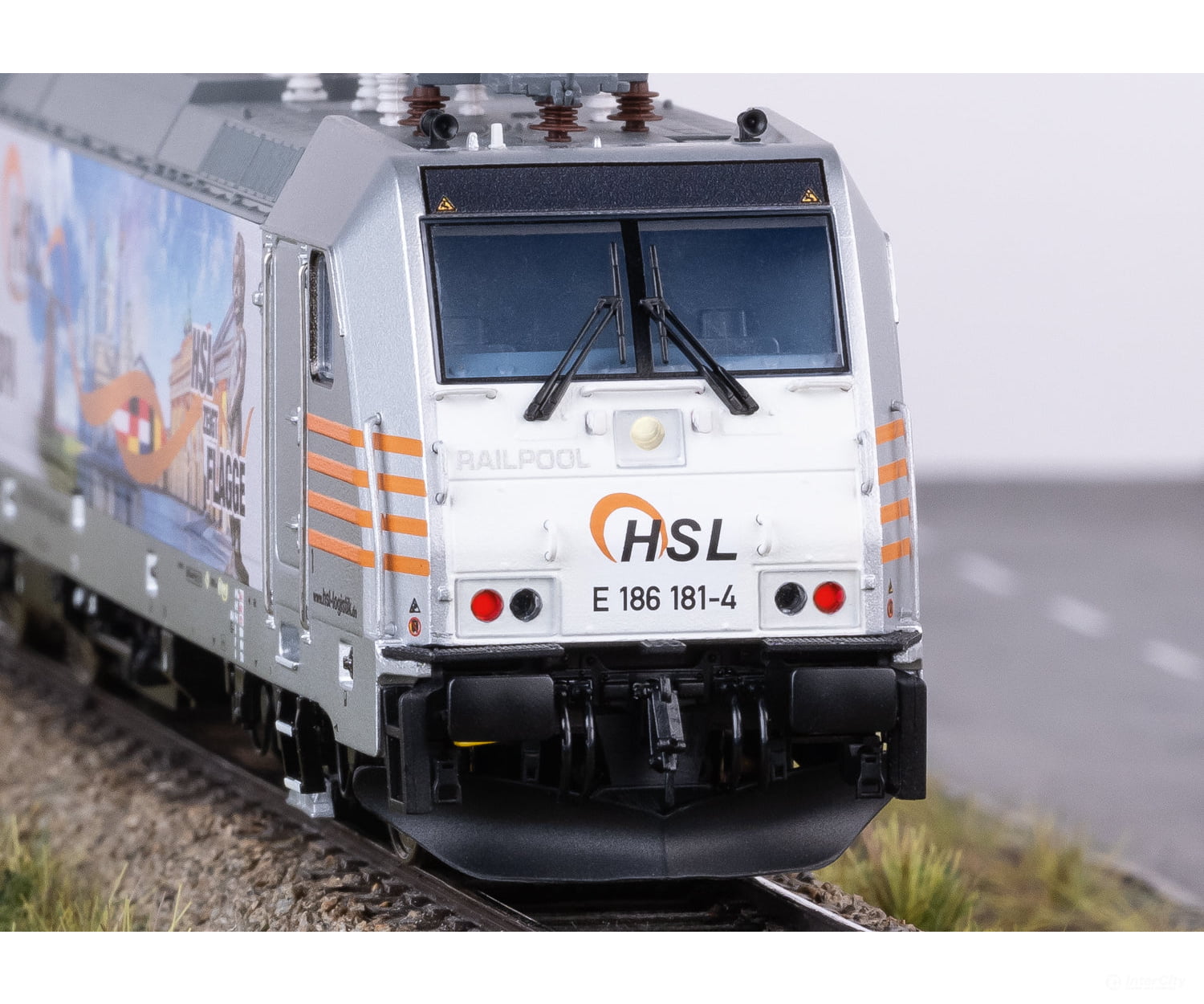 Trix 25803 Ho Class 186 Electric Locomotive Mfx Dcc/Sound European Locomotives