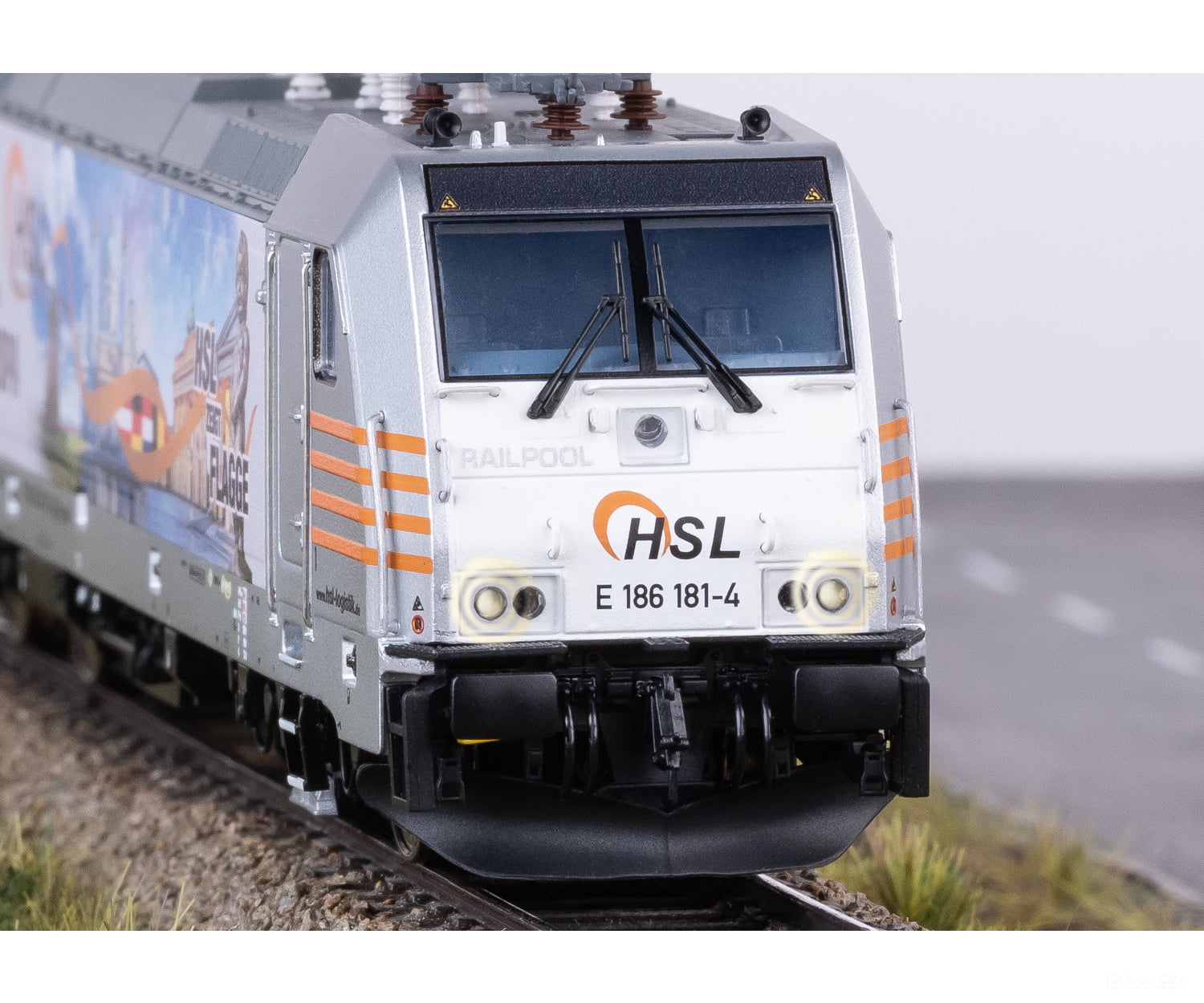 Trix 25803 Ho Class 186 Electric Locomotive Mfx Dcc/Sound European Locomotives