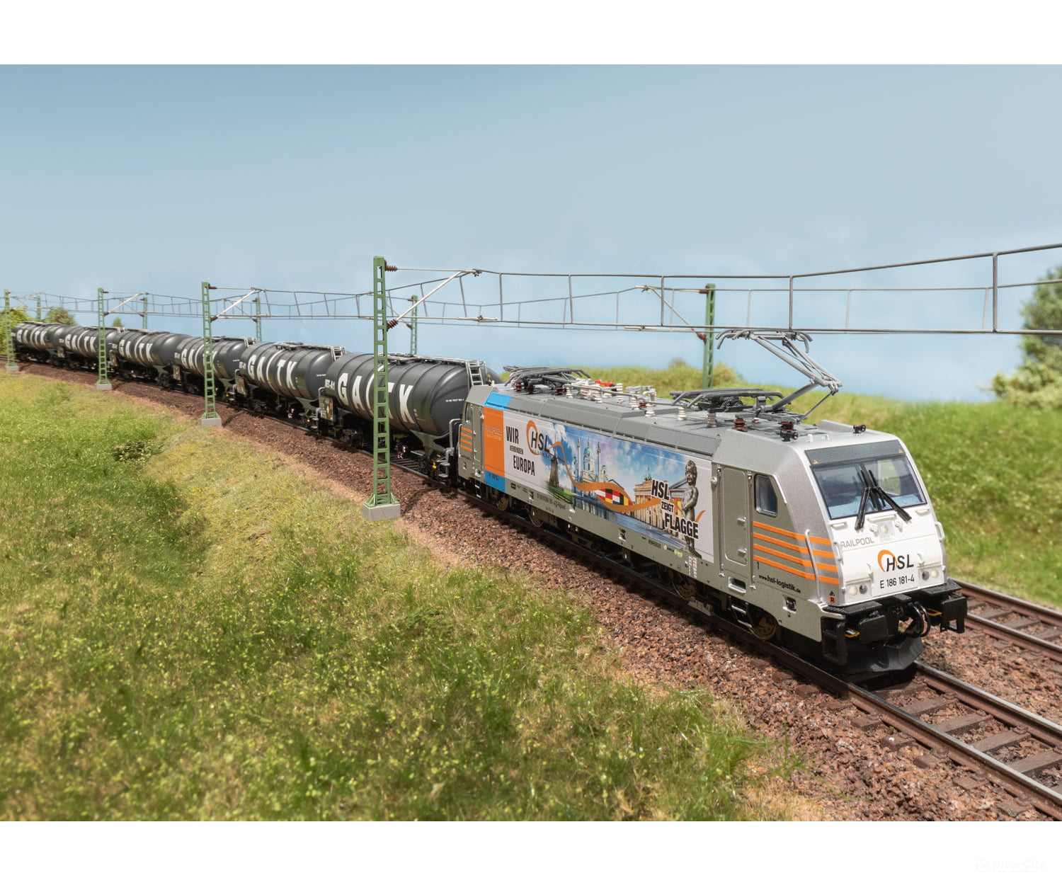 Trix 25803 Ho Class 186 Electric Locomotive Mfx Dcc/Sound European Locomotives