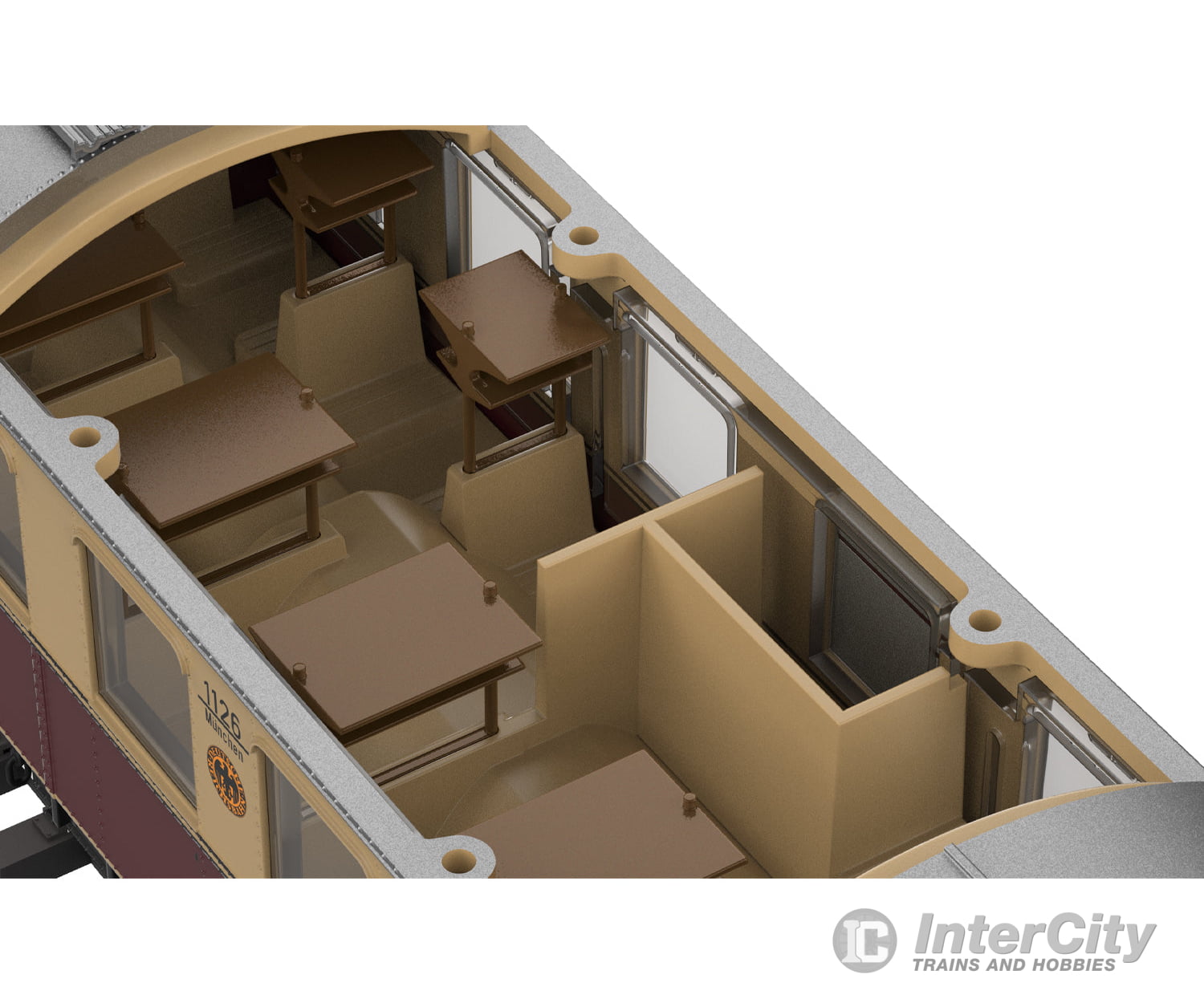 Trix 25852 HO DRG Class elT Rail Car MFX DCC/Sound (MHI Exclusive Item) European Locomotives