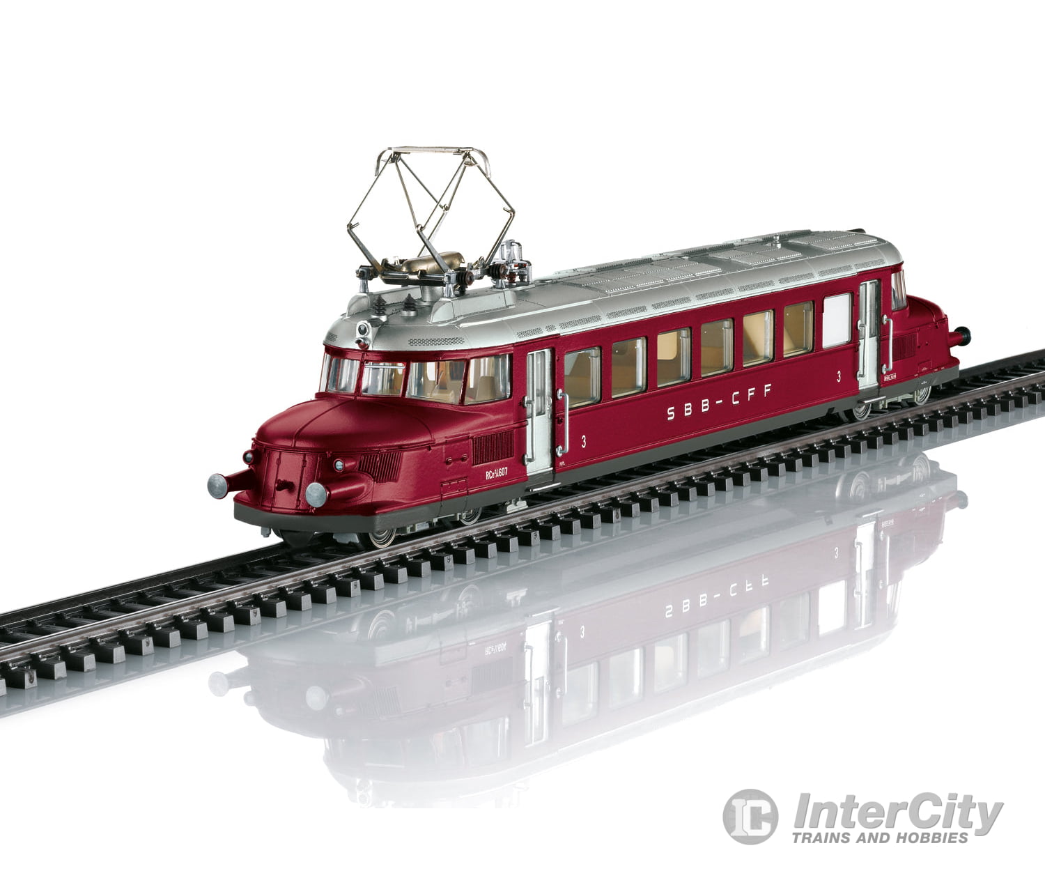 Trix 25860 Ho Class Rce 2/4 Fast Powered Rail Car European Locomotives