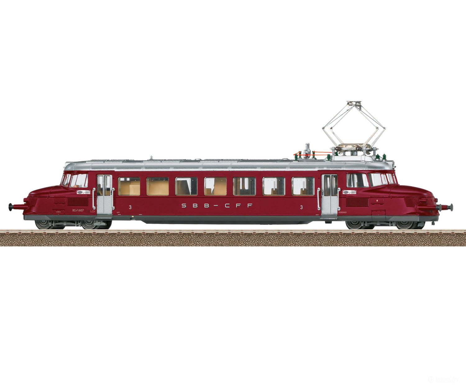 Trix 25860 Ho Class Rce 2/4 Fast Powered Rail Car European Locomotives