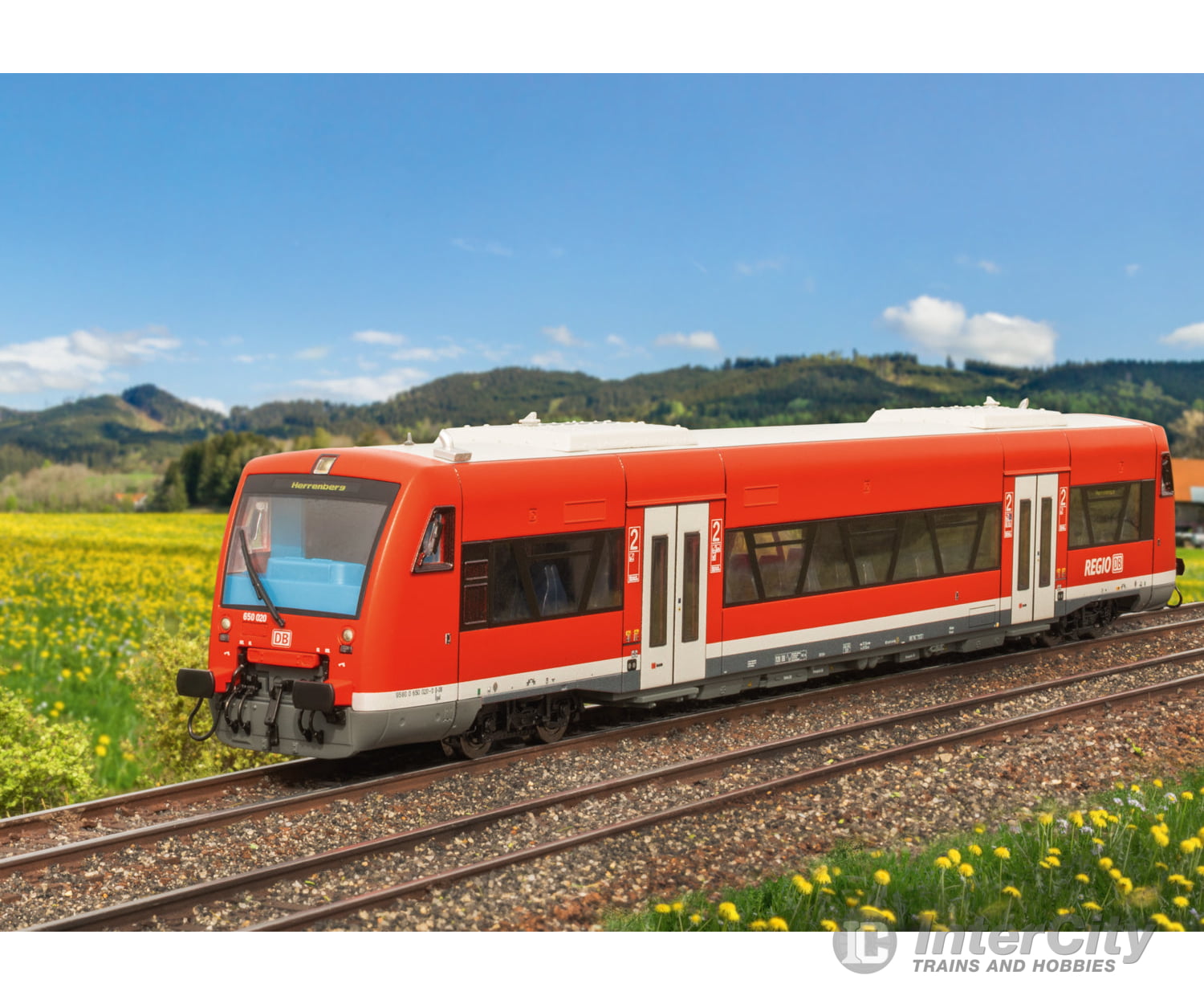 Trix 25965 Ho Db Ag Regio Shuttle Rs1 Class 650 Diesel Powered Rail Car Mfx Dcc/Sound European