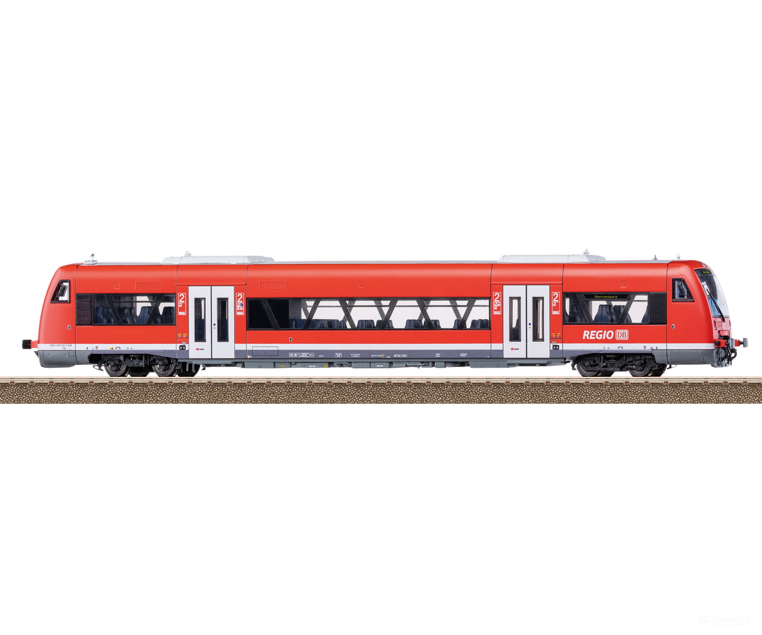 Trix 25965 Ho Db Ag Regio Shuttle Rs1 Class 650 Diesel Powered Rail Car Mfx Dcc/Sound European