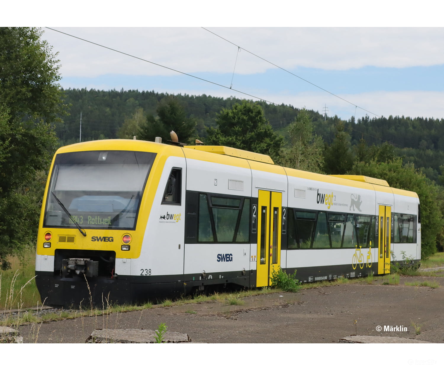 Trix 25966 Ho Regio Shuttle Rs1 Class 650 Diesel Powered Rail Car Mfx Dcc/Sound European Locomotives