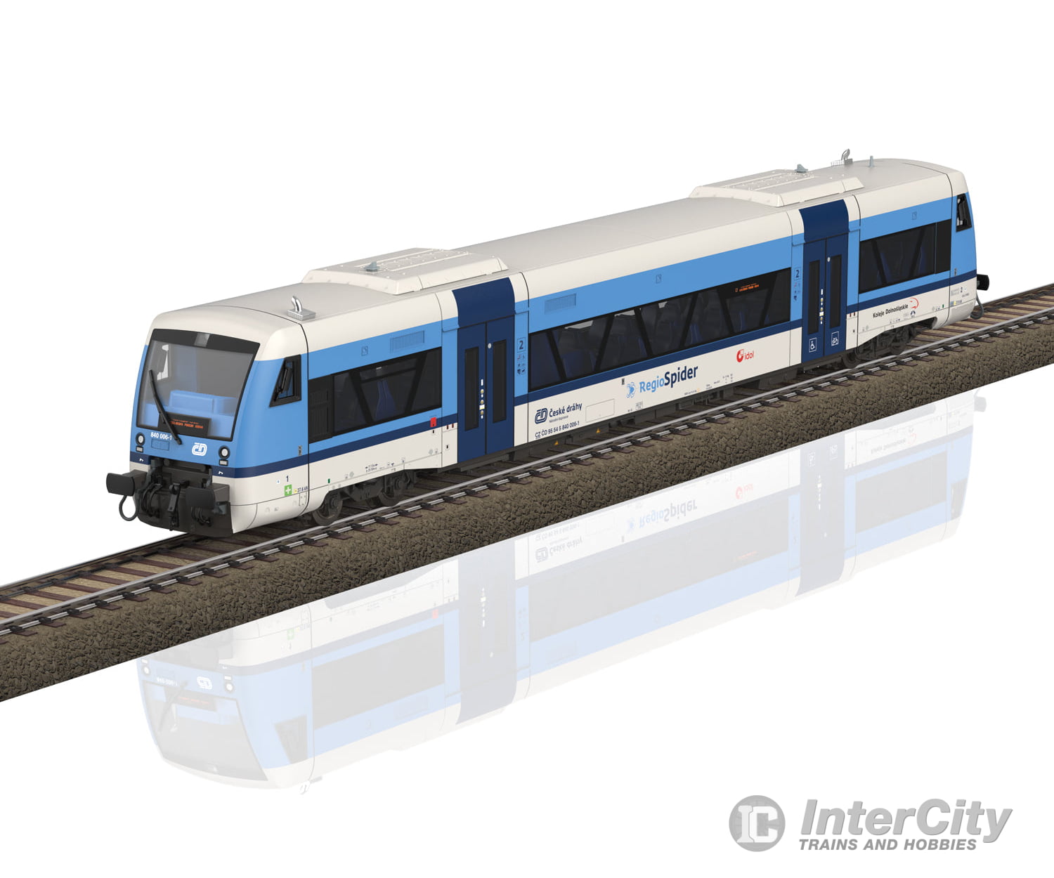 Trix 25967 Ho Regio Shuttle Rs1 Class 840 Diesel Powered Rail Car Mfx Dcc/Sound European Locomotives