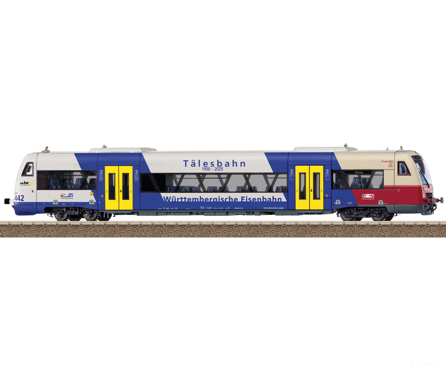 Trix 25971 HO Class 650 Regio Shuttle RS1 Diesel-Powered Rail Car MFX DCC/Sound - European Locomotives