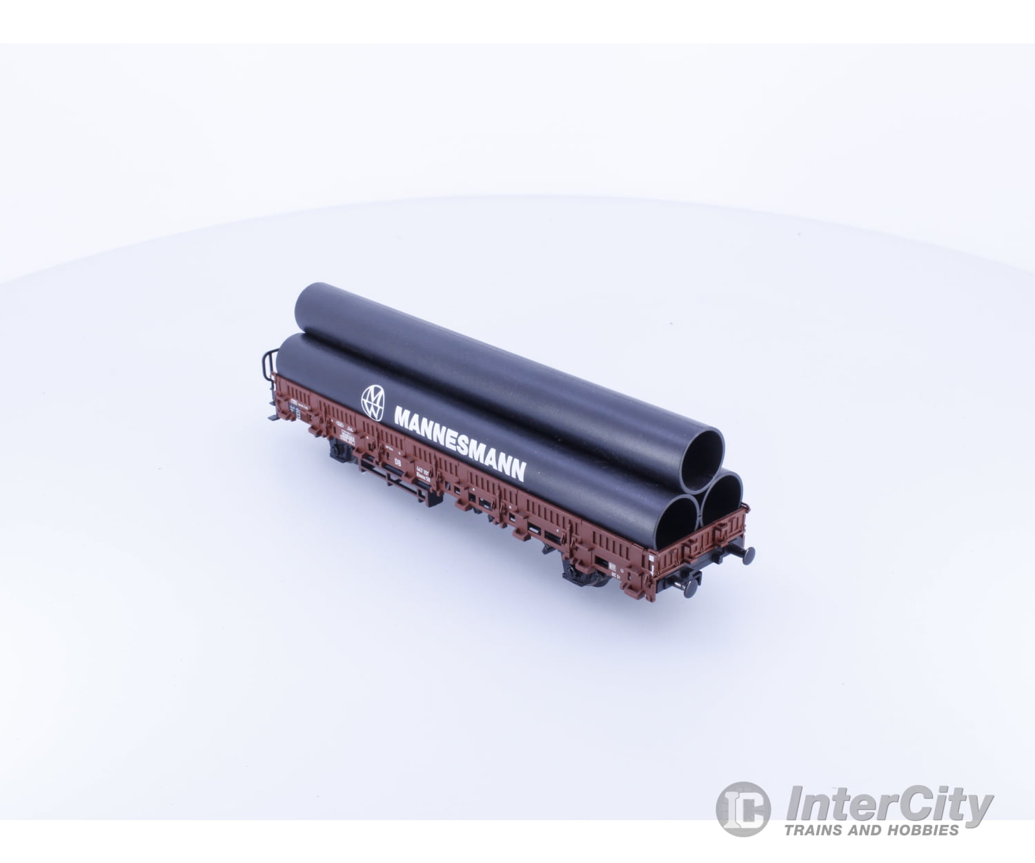 Trix 447109 HO DB Low Side Flat Car with Stakes and Load 447109 European Freight Cars