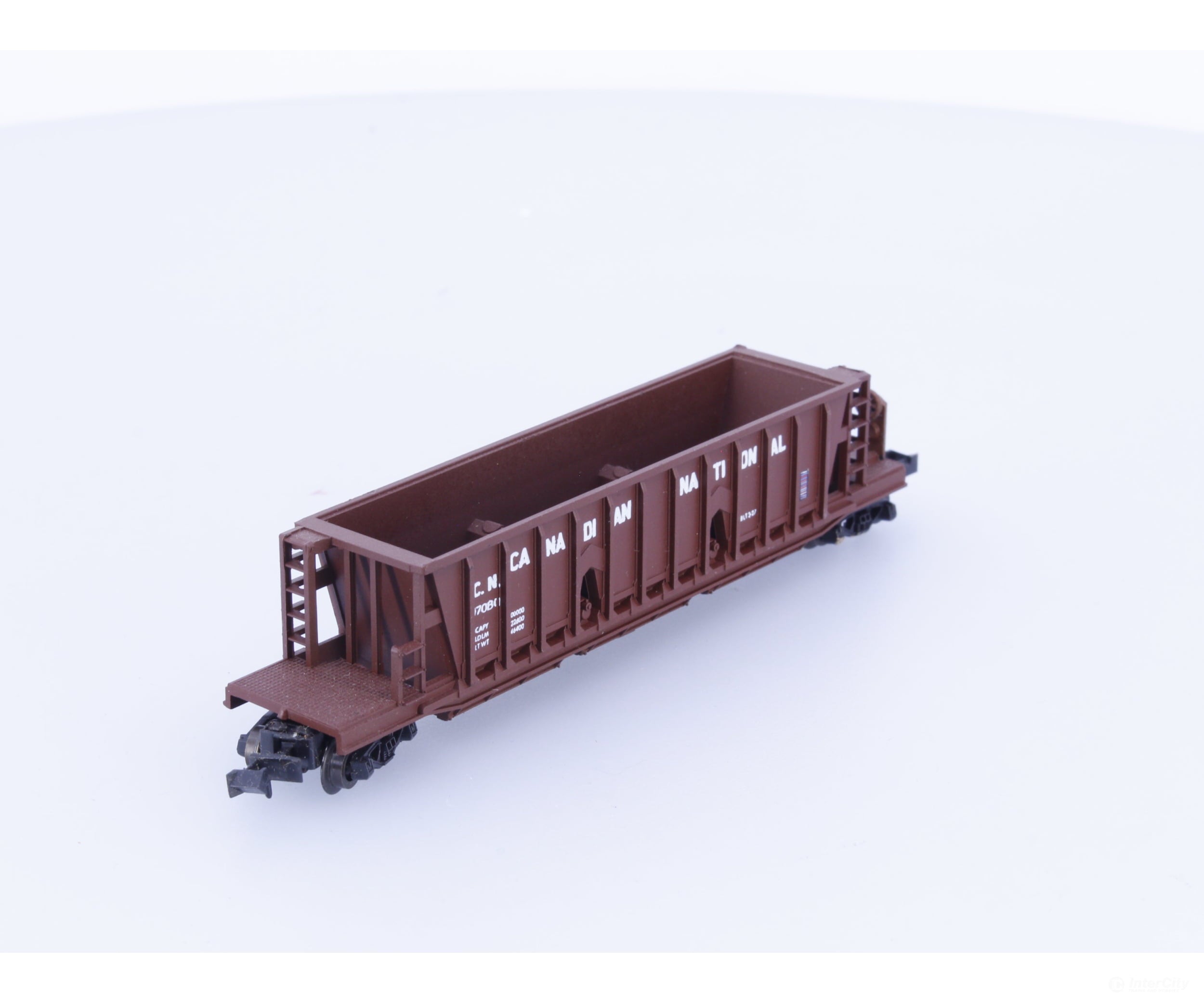 Trix 4843/211 N Longitudinal Hopper Canadian National (CN) 97080 - Freight Cars