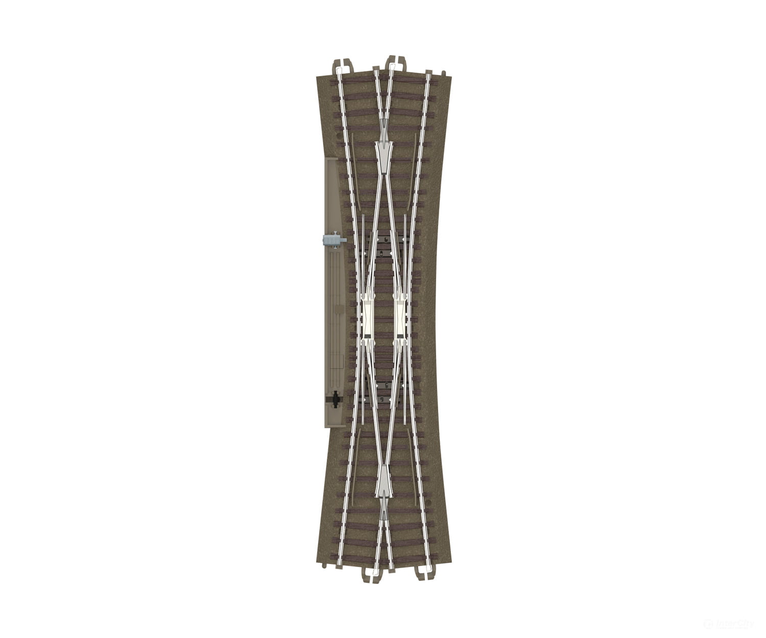 Trix 62720 HO Trix H0 Wide Angle Double Slip Switch Length 236.1 mm / 9-5/16’’. Track & Turnouts