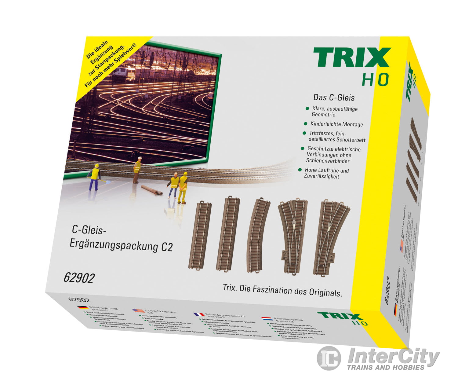 Trix 62902 C Track C2 Extension Set - Default Title (IC-TRIX-62902)