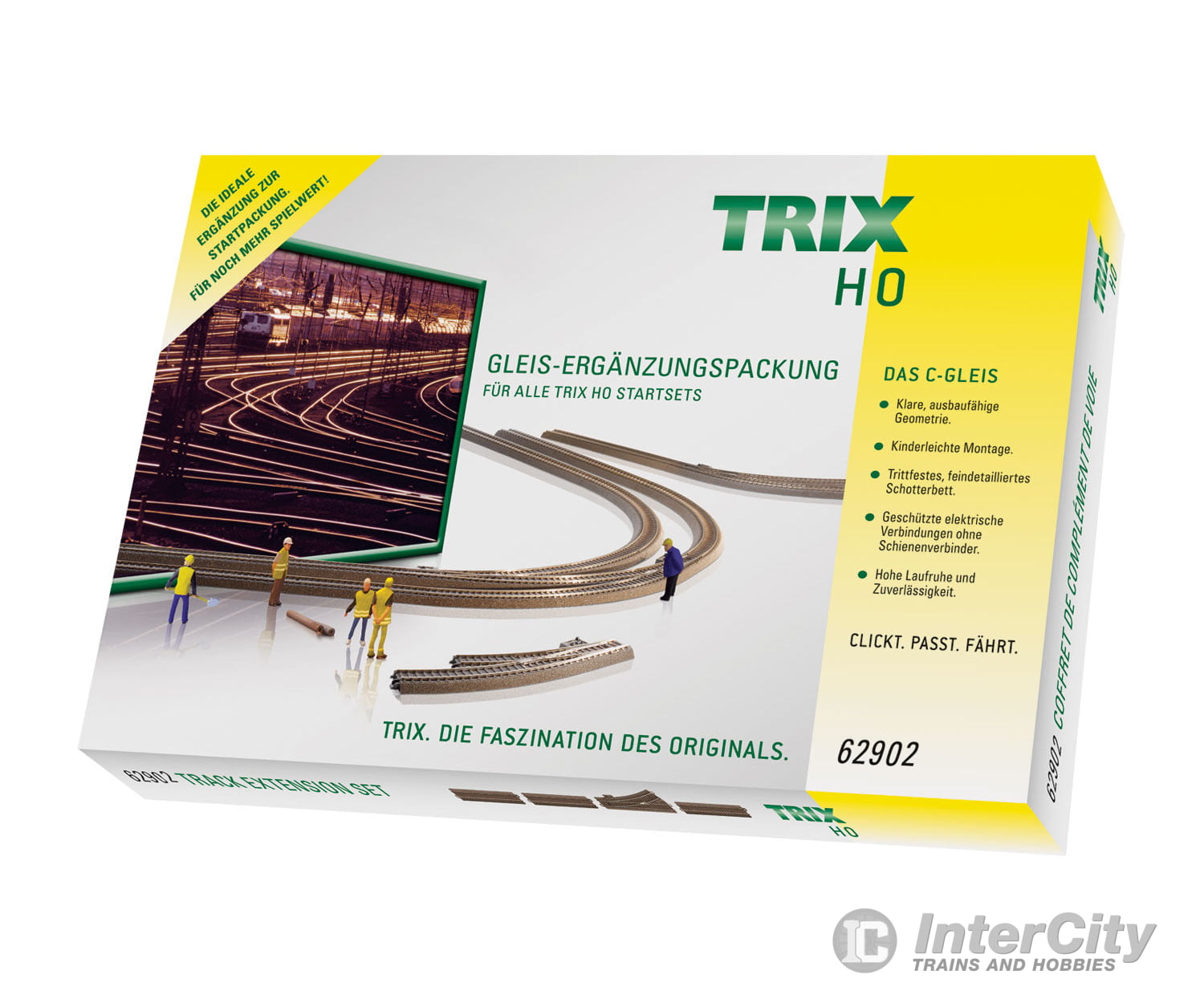 Trix 62902 C Track C2 Extension Set - Default Title (IC-TRIX-62902)