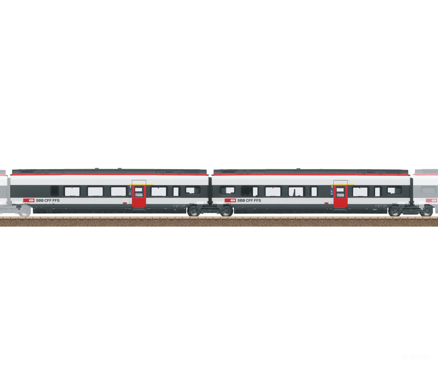 Trix 23283 Add-On Car Set 3 for the Class RABe 501 Giruno - Default Title (IC-TRIX-23283)