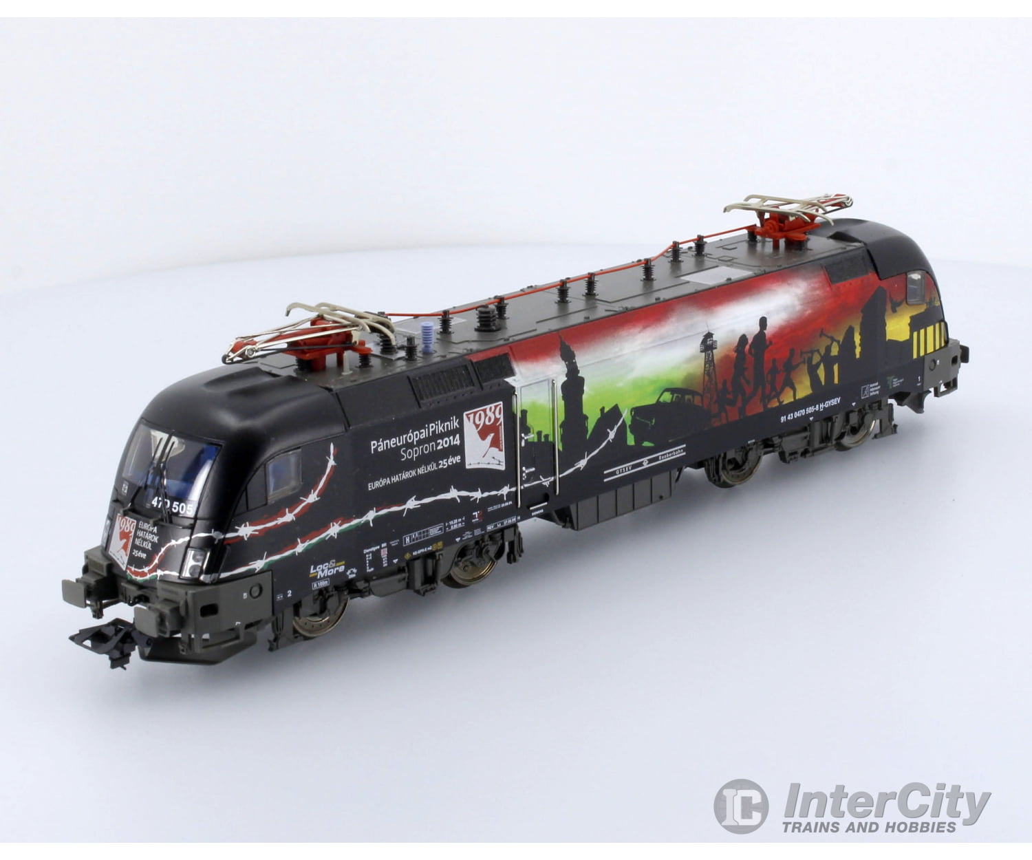 Trix Ho Scale Hungarian Gysev (Raaberbahn) Taurus Electric Locomotive Mfx/Dcc W/Sound European