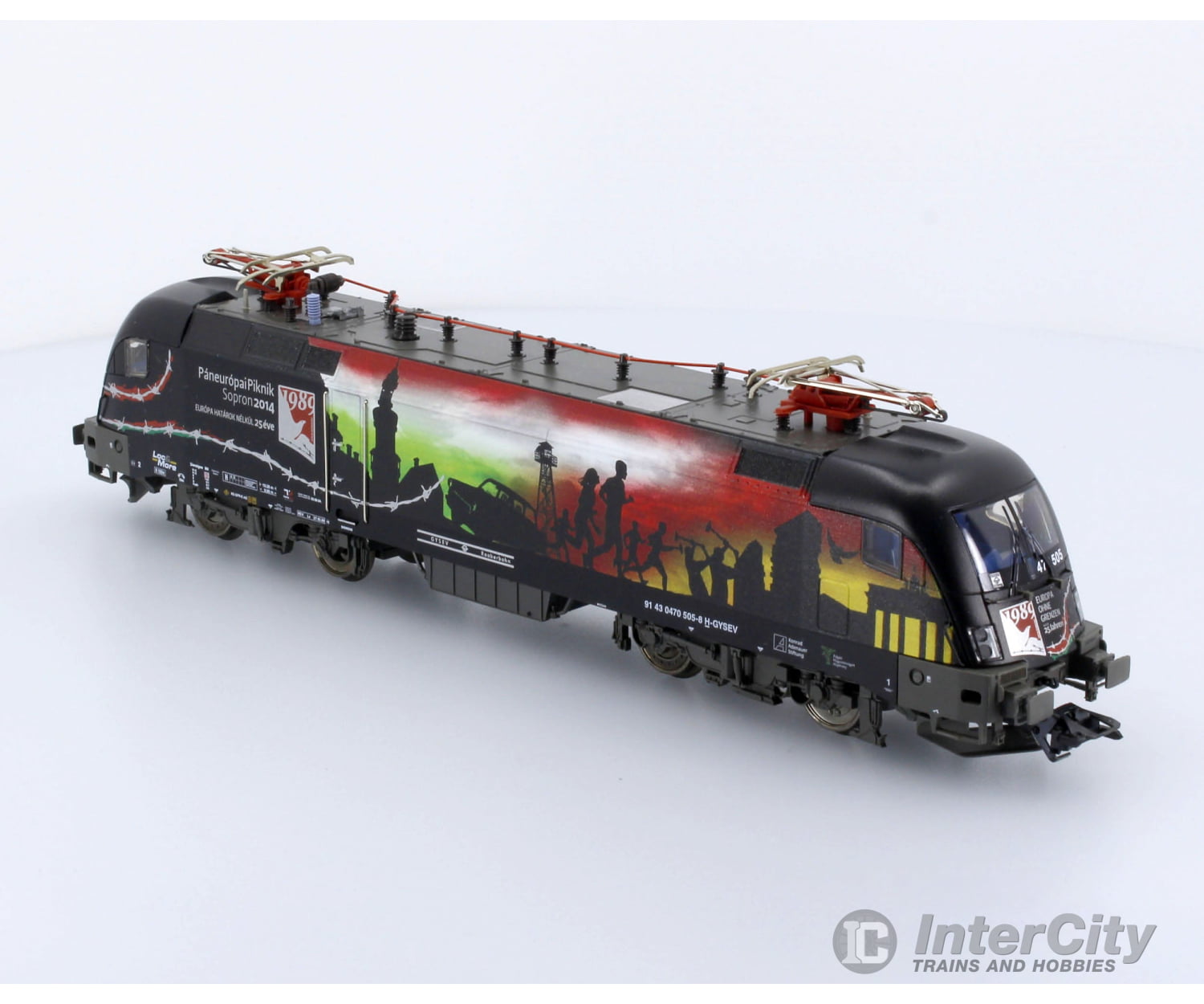 Trix Ho Scale Hungarian Gysev (Raaberbahn) Taurus Electric Locomotive Mfx/Dcc W/Sound European