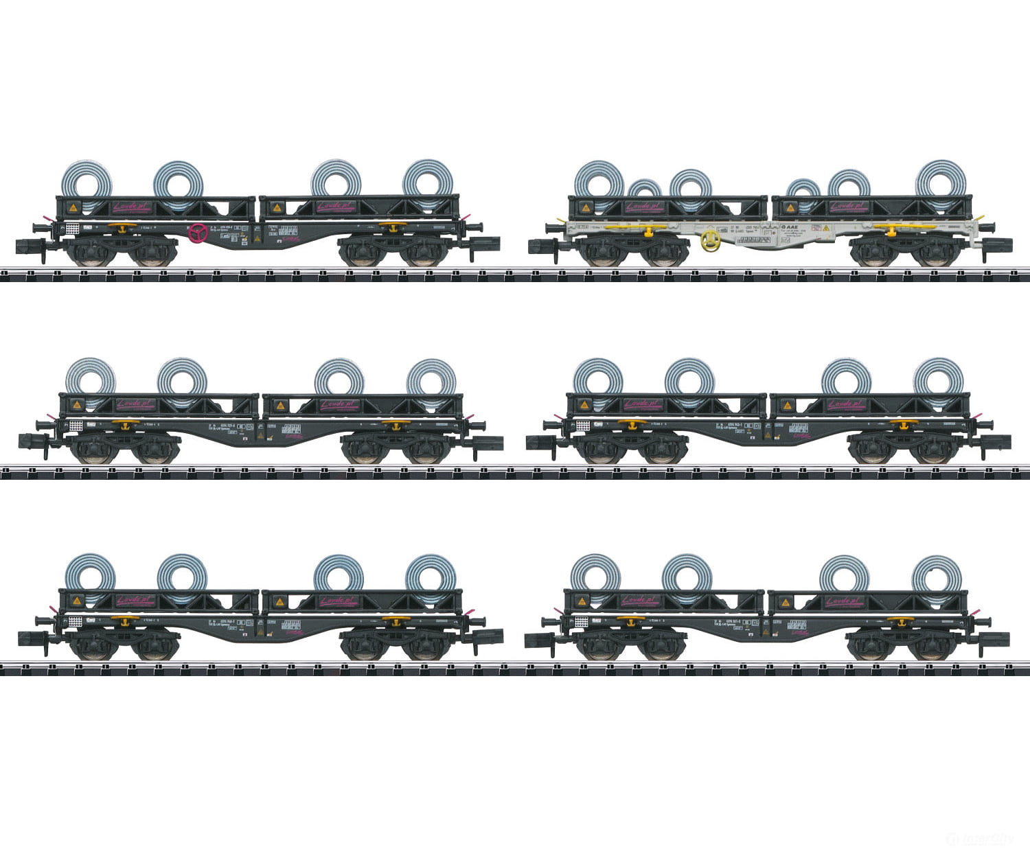 Trix 15080 Coil Transport Freight Car Set - Default Title (IC-TRIX-15080)