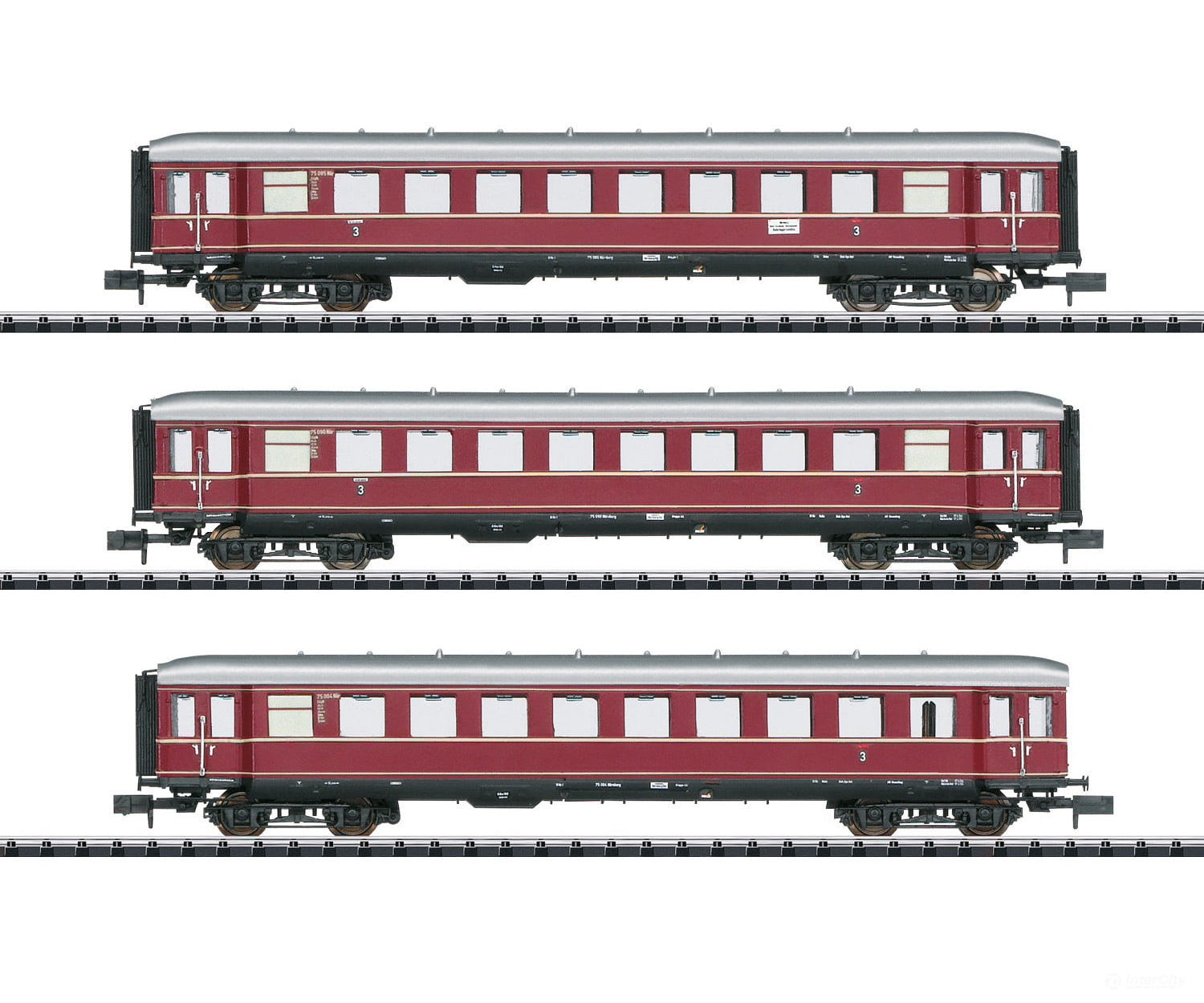 Trix 15405 The Red Bamberg Cars Car Set, Part 1 - Default Title (IC-TRIX-15405)