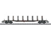 Trix 15485 Flat Car with Trucks and Tie-Down Fastenings - Default Title (IC-TRIX-15485)