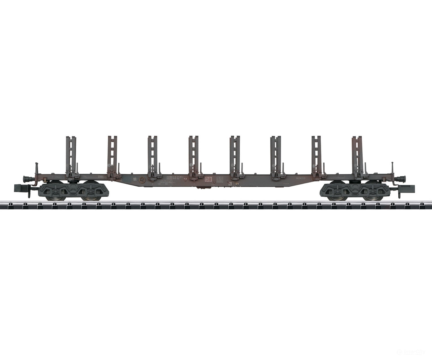 Trix 15485 Flat Car with Trucks and Tie-Down Fastenings - Default Title (IC-TRIX-15485)