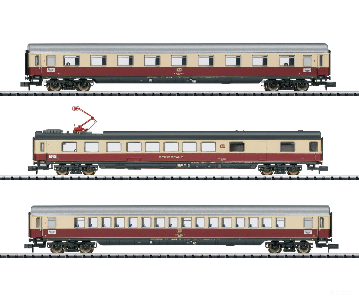 Trix 18214 IC 142 Germania Car Set - Default Title (IC-TRIX-18214)