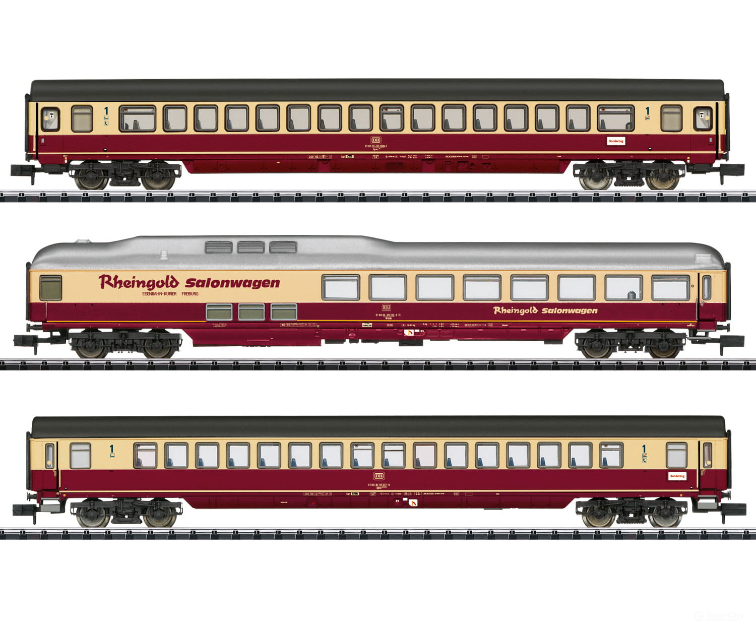 Trix 18715 Special TEE Express Train Passenger Car Set - Default Title (IC-TRIX-18715)