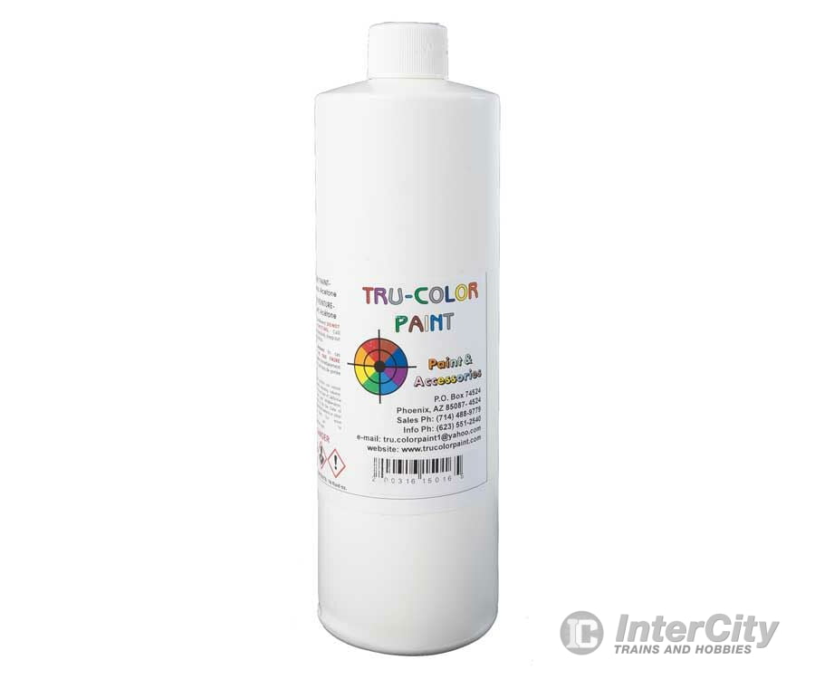 Tru-Color Paint 16015 Thinner For Railroad Color Acrylic Paints -- 16Oz 473Ml