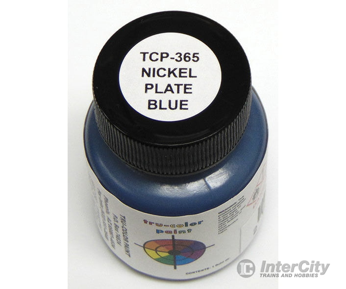 Tru-Color Paint 365 Railroad Color Acrylic Paints - 1Oz 29.6Ml -- Nickel Plate Road Blue
