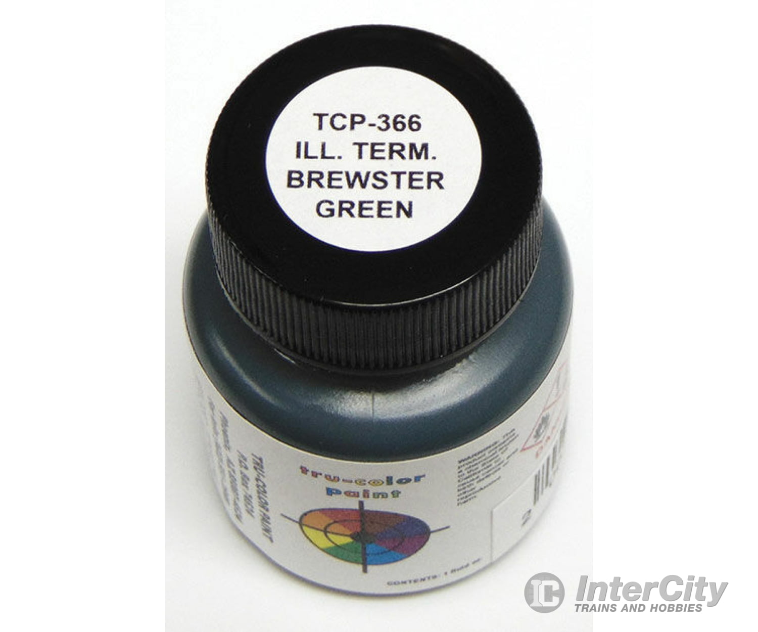 Tru-Color Paint 366 Railroad Color Acrylic Paints - 1Oz 29.6Ml -- Illinois Terminal Brewster Green