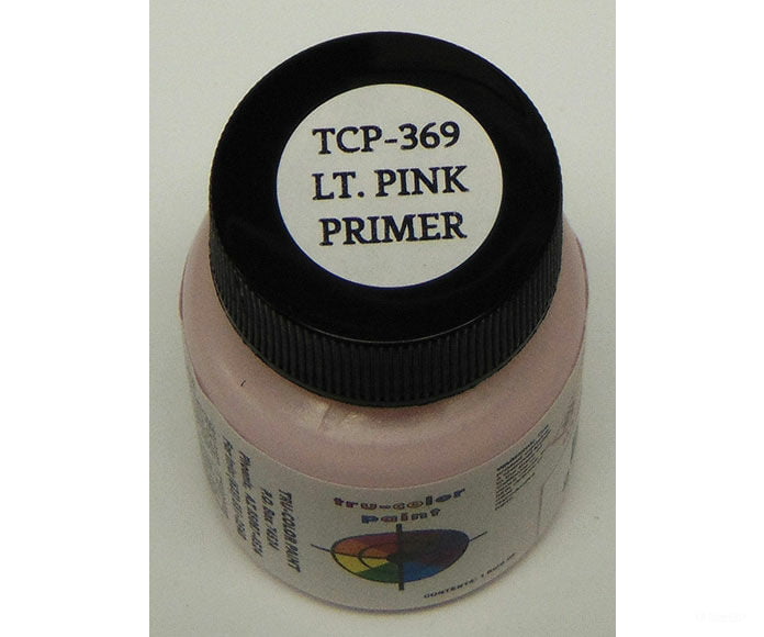 Tru-Color Paint 369 Railroad Color Acrylic Paints - 1Oz 29.6Ml -- Light Pink Primer