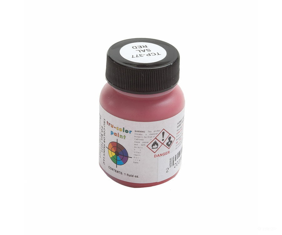 Tru-Color Paint 377 Railroad Color Acrylic Paints - 1Oz 29.6Ml -- Seaboard Coast Line Red