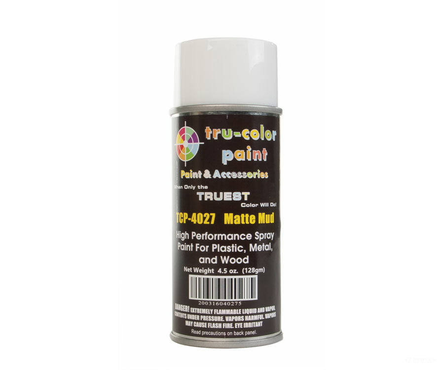 Tru-Color Paint 4027 Aerosol Spray 4.5Oz 135Ml Can -- Matte Mud