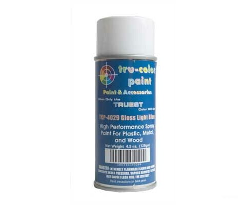 Tru-Color Paint 4029 Aerosol Spray 4.5Oz 135Ml Can -- Gloss Light Blue