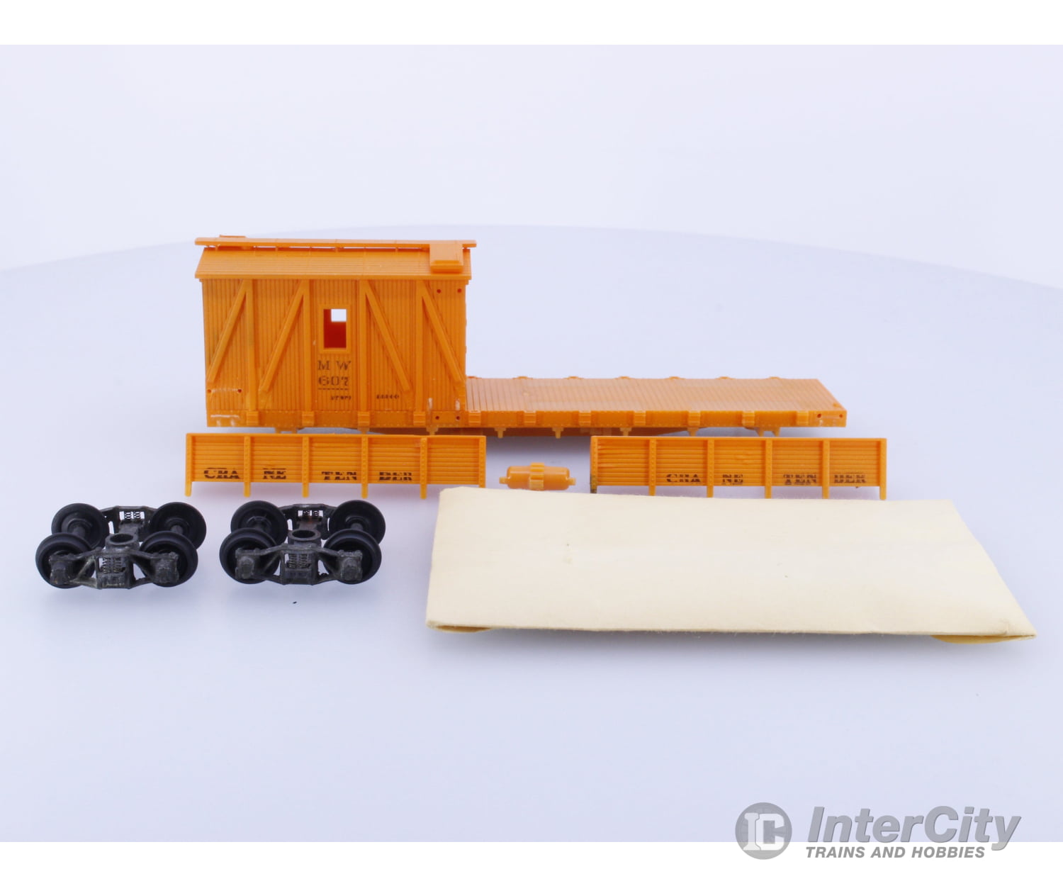 Tru-Scale S825-O-169 HO Crane Tender (Boom Car) 607 Freight Cars