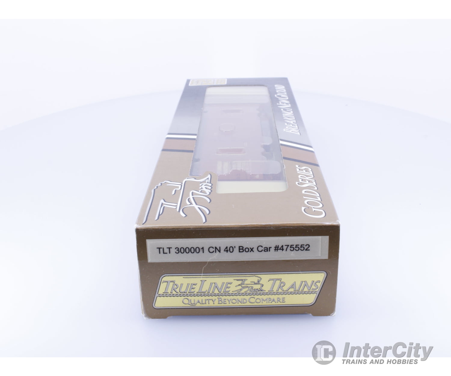 Trueline Trains 300001 HO 40’ Single Door Boxcar Canadian National (CN) 475552 Freight Cars