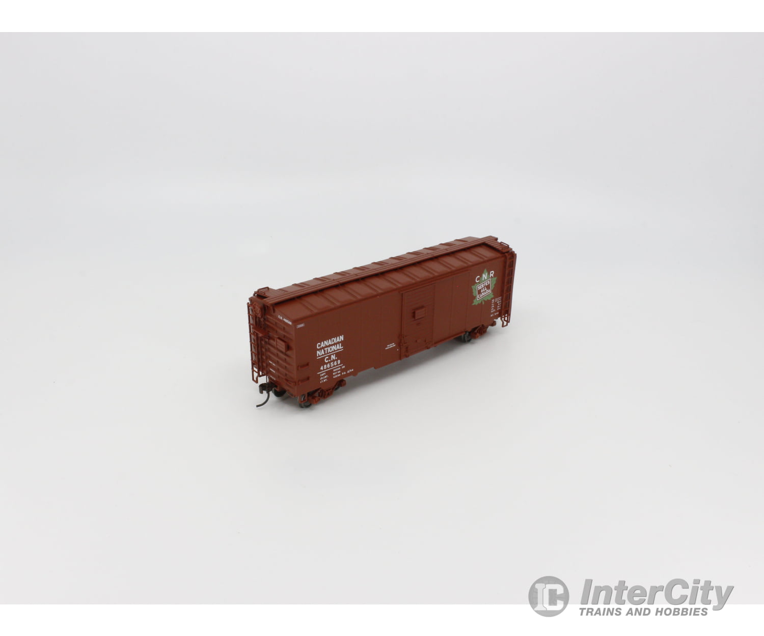 Trueline Trains 300008-C1 Ho Boxcar Freight Canadian National (Cn) 486569 Cars