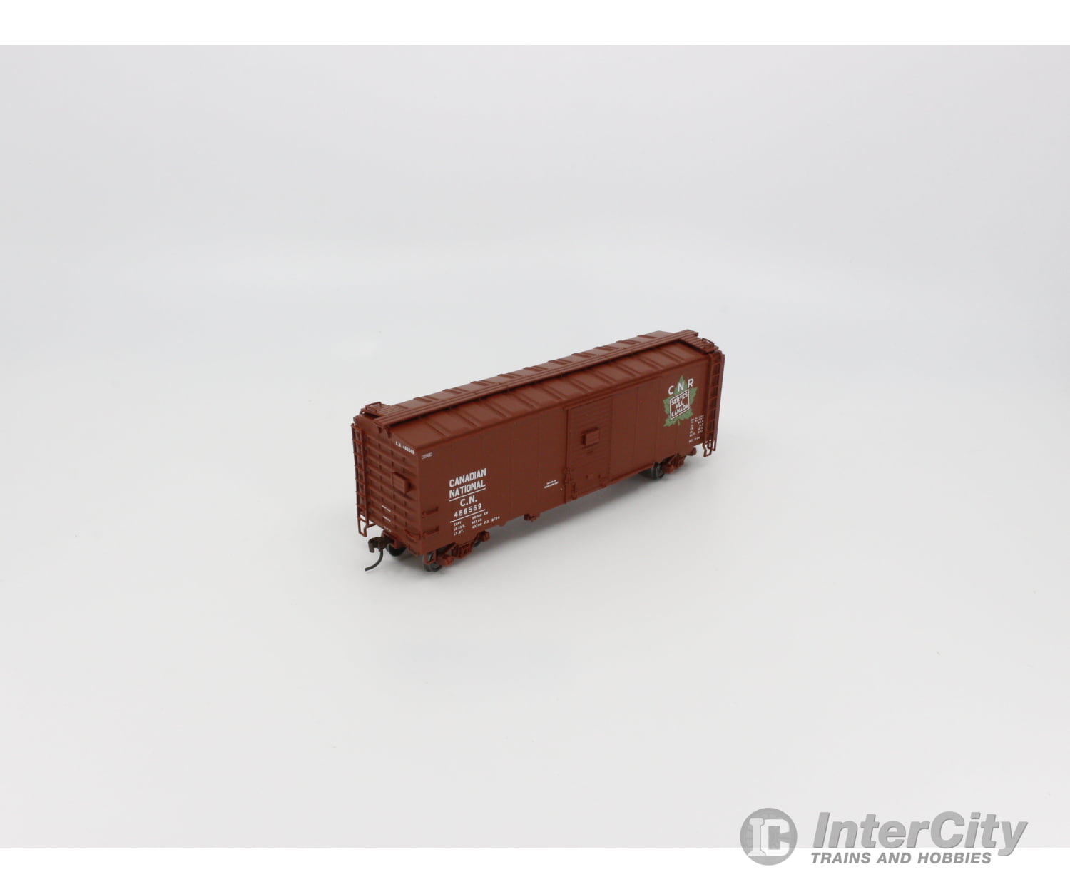 Trueline Trains 300008-C1 Ho Boxcar Freight Canadian National (Cn) 486569 Cars