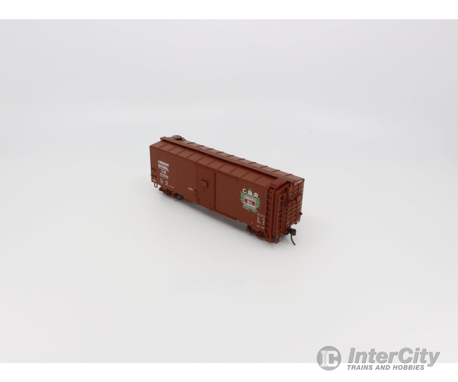 Trueline Trains 300027 Ho Boxcar Freight Canadian National (Cn) 475930 Cars