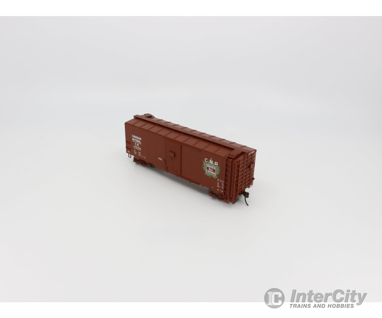 Trueline Trains 300027 Ho Boxcar Freight Canadian National (Cn) 475930 Cars