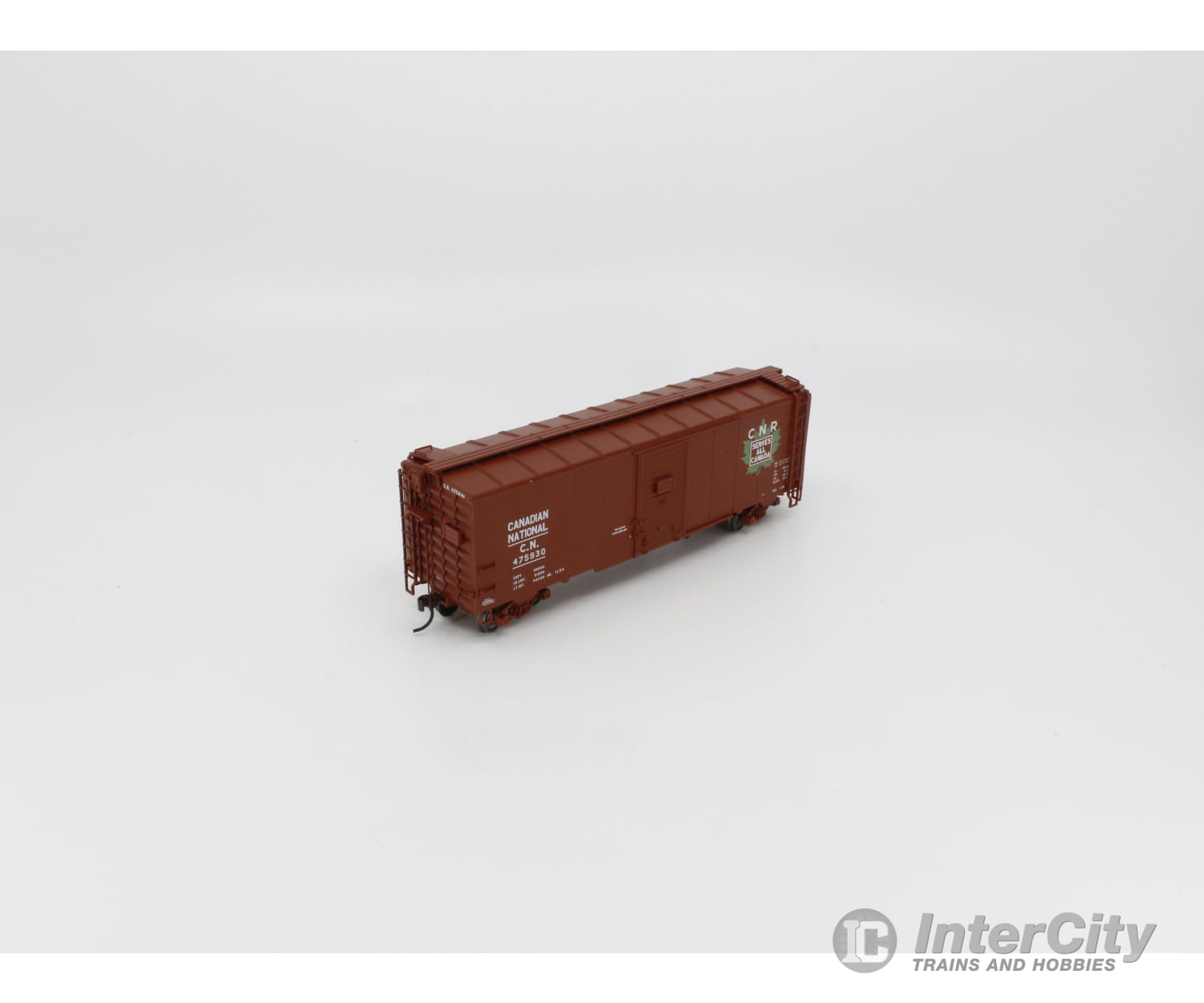 Trueline Trains 300027 Ho Boxcar Freight Canadian National (Cn) 475930 Cars