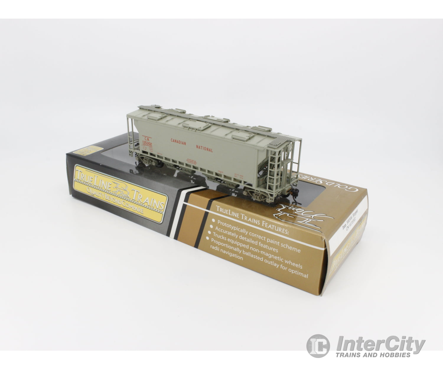 Trueline Trains 300306 Ho Hopper Freight Car Canadian National (Cn) 135302 Cars